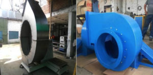 PIEZAS DE ESTRUCTURA PLANTA RSU