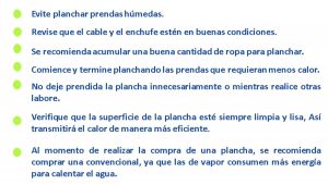 BUENOS HABITOS DE ENERGIA